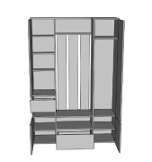 Прихожая Эвита нимфея альба Світ Меблів