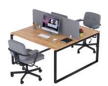 Письмовий стіл подвійний Open Office ND2-135x140 Loft Design