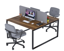 Письмовий стіл подвійний Open Office ND2-135x140 Loft Design