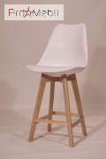 Стілець барний Milan Bar білий 07 Onder Mebli