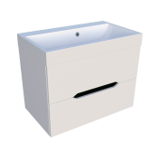 Тумба для ванной с умывальником подвесная Stella 70 Stiven Fancy Marble