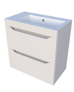 Тумба для ванной с умывальником подвесная Smith Josefine Slim 700R Fancy Marble