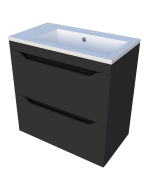 Тумба для ванной с умывальником подвесная Smith Josefine Slim 700R Fancy Marble