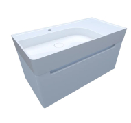 Тумба для ванної з умивальником підвісна Edge-1 Fancy Marble