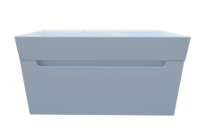 Тумба для ванної з умивальником підвісна Edge-1 Fancy Marble