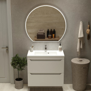 Тумба для ванної з умивальником підвісна Smith Josefine Slim 800C Fancy Marble