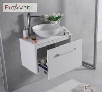Тумба для ванної з умивальником підвісна Fiji 70 Kris Fancy Marble