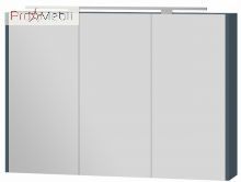 Зеркальный шкаф в ванную комнату VnM-100 индиго синий Vanessa Botticelli