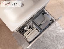 Тумба для ванной с умывальником Tv-100 красная Tivoli Ювента