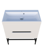 Тумба для ванної з умивальником підвісна Stella 80 Stiven Fancy Marble
