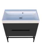 Тумба для ванної з умивальником підвісна Stella 80 Stiven Fancy Marble
