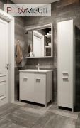 Дзеркало у ванну кімнату BrM-65 Brooklyn біле Ювента