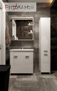 Пенал в ванную комнату BrP-190 Brooklyn белый Ювента