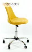 Стілець офісний Milan Soft Office Шеніл жовтий G-100 Onder Mebli