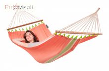 Одномісний гамак з рейками Fruta mango La Siesta
