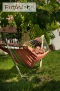 Одномісний гамак з рейками Fruta mango La Siesta