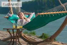 Двомісний гамак з рейками Hawaii palm La Siesta