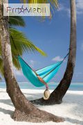 Одномісний туристичний гамак Colibri turquoise La Siesta
