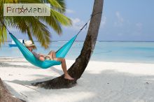 Одномісний туристичний гамак Colibri turquoise La Siesta