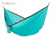 Одномісний туристичний гамак Colibri turquoise La Siesta