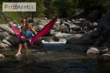 Одномісний туристичний гамак Colibri fuchsia La Siesta