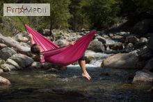 Одномісний туристичний гамак Colibri fuchsia La Siesta