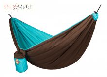 Одномісний туристичний гамак з м’якою оббивкою Colibri turquoise La Siesta