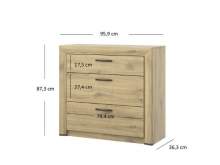 Комод 3S Sapori Mebel Bos
