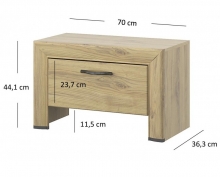 Тумба 1S Sapori Mebel Bos