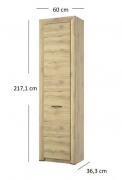 Пенал 1D Sapori Mebel Bos