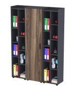 Комплект шкафов Open Office №3 антрацит Loft Design