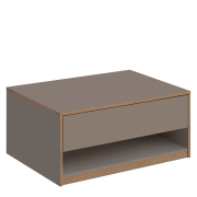 Журнальний столик 1S/90 Complex cubanit grey Mebel Bos