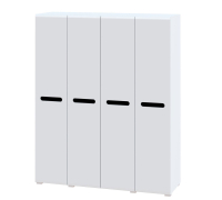 Шкаф 4Д (180) Бьянко Світ Меблів