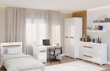 Шкаф 4Д (180) Бьянко Світ Меблів