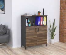 Тумба офісна LTO-900-1200 антрацит Loft Design