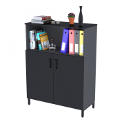 Тумба офисная LTO-900-1200 антрацит Loft Design