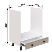 Тумба нижня Н60Пл Lux кухня Сью Світ Меблів