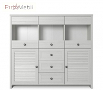 Буфет-витрина BAR 2D3W3S Инес ВМВ
