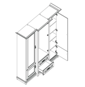 Шафа 3D2S Соната Нью Gerbor