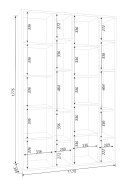 Стелаж Лініум німфея альба Світ Меблів