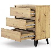 Комод 3S/70 Borg дуб артизан Mebel Bos