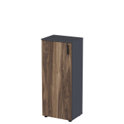 Тумба офисная Open Office NT3-50-1D антрацит Loft Design