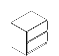 Тумба прикроватная KOM2S Лука Gerbor