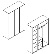 Шкаф SZF3D2S Лука Gerbor