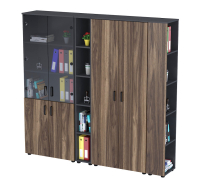 Комплект шкафов Open Office №5 антрацит Loft Design