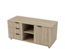 Тумба мобільна WS-3S-1D Work Space дуб сонома Loft Design