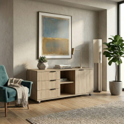 Тумба мобільна WS-3S-1D Work Space дуб сонома Loft Design