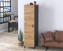 Шафа офісна LT-450-1900-600 антрацит Loft Design
