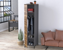Шафа офісна LT-450-1900-600 антрацит Loft Design