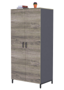 Шафа офісна LT-900-1900-600 антрацит Loft Design